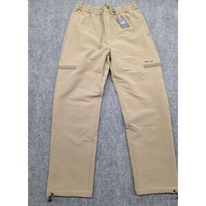 Macade Golf Insulated Utility Pants Cold Weather Joggers Tan Khaki - M